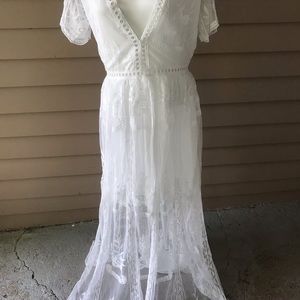NWOT, Boho/ wedding dress